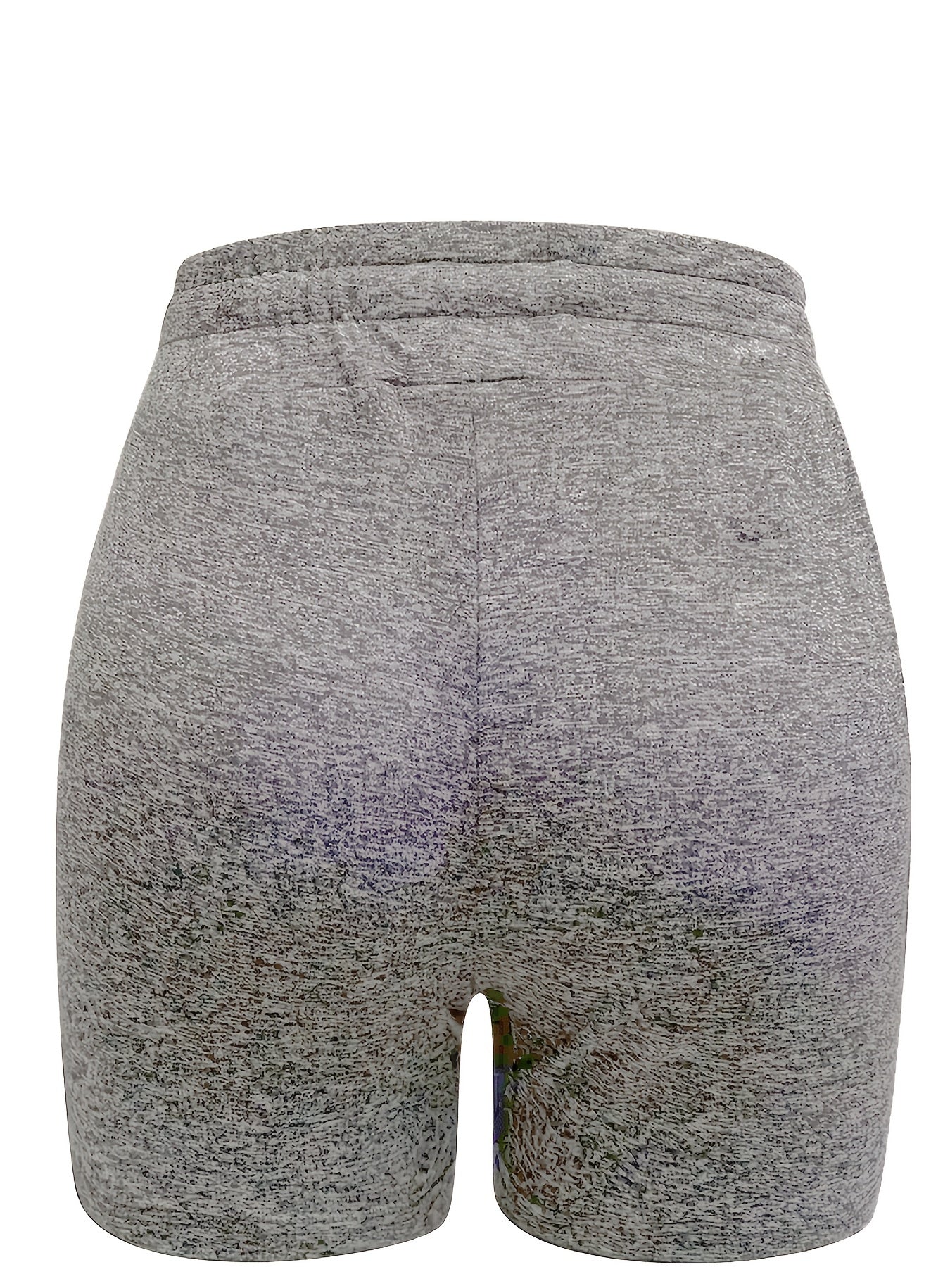 Women's Casual Shorts - Plaid detail view