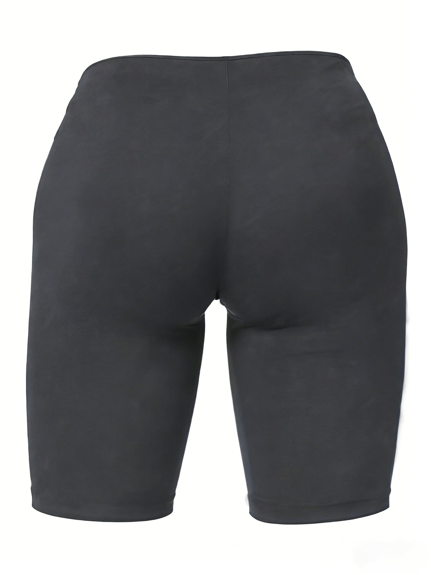 Women's Casual Shorts - Stretch Comfort – Black / Dark Gray detail view