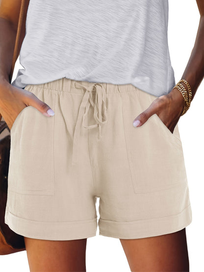 Women's Casual Shorts - Stretch Comfort – Milky – view 2