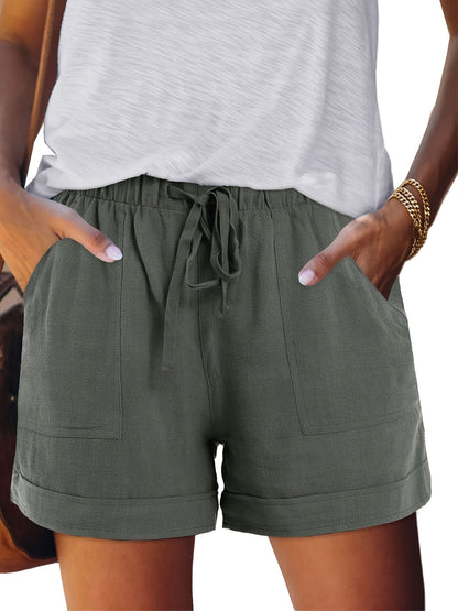 Women's Casual Shorts - Stretch Comfort – Milky – view 3