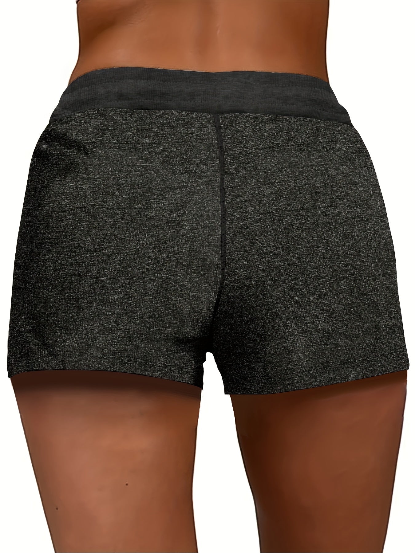 Women's Casual Shorts - Stretch – Dark Gray detail view