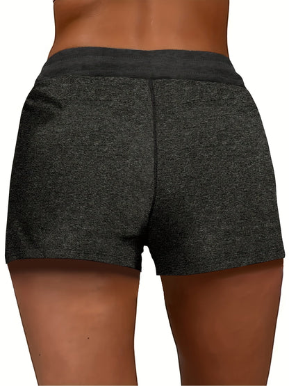 Women's Casual Shorts - Stretch – Dark Gray detail view