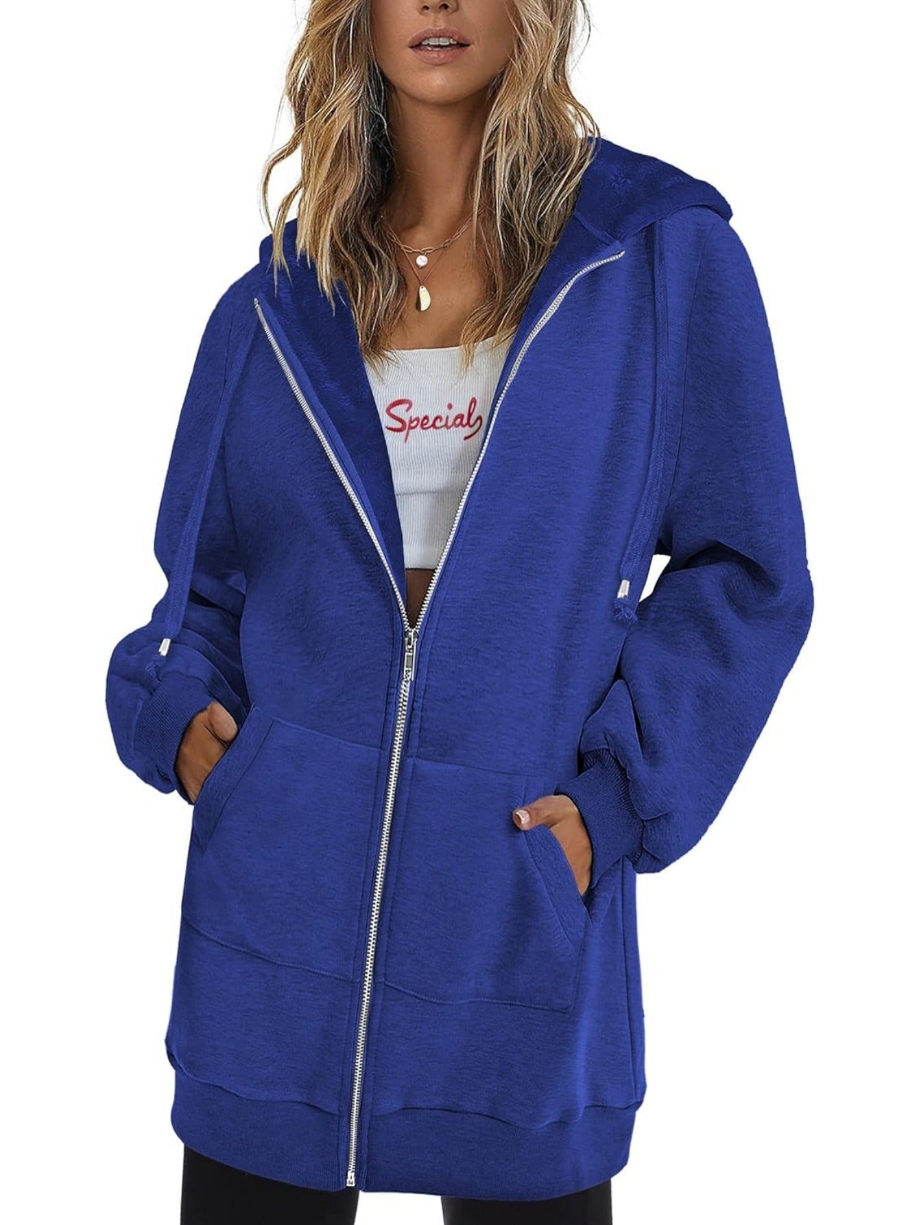 Women's Classic Hoodie - Long Sleeve Relaxed Fit – view 2