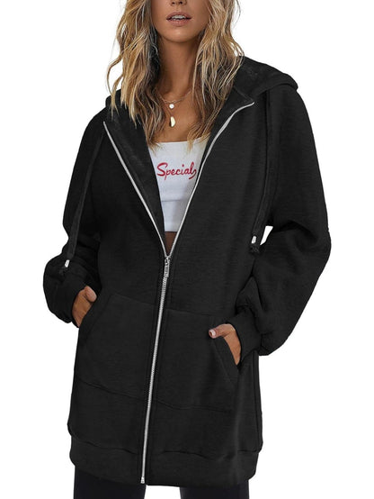 Women's Classic Hoodie - Long Sleeve Relaxed Fit – view 7