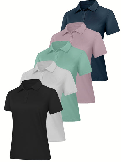 Women's Classic Polo Shirt - Short Sleeve detail view