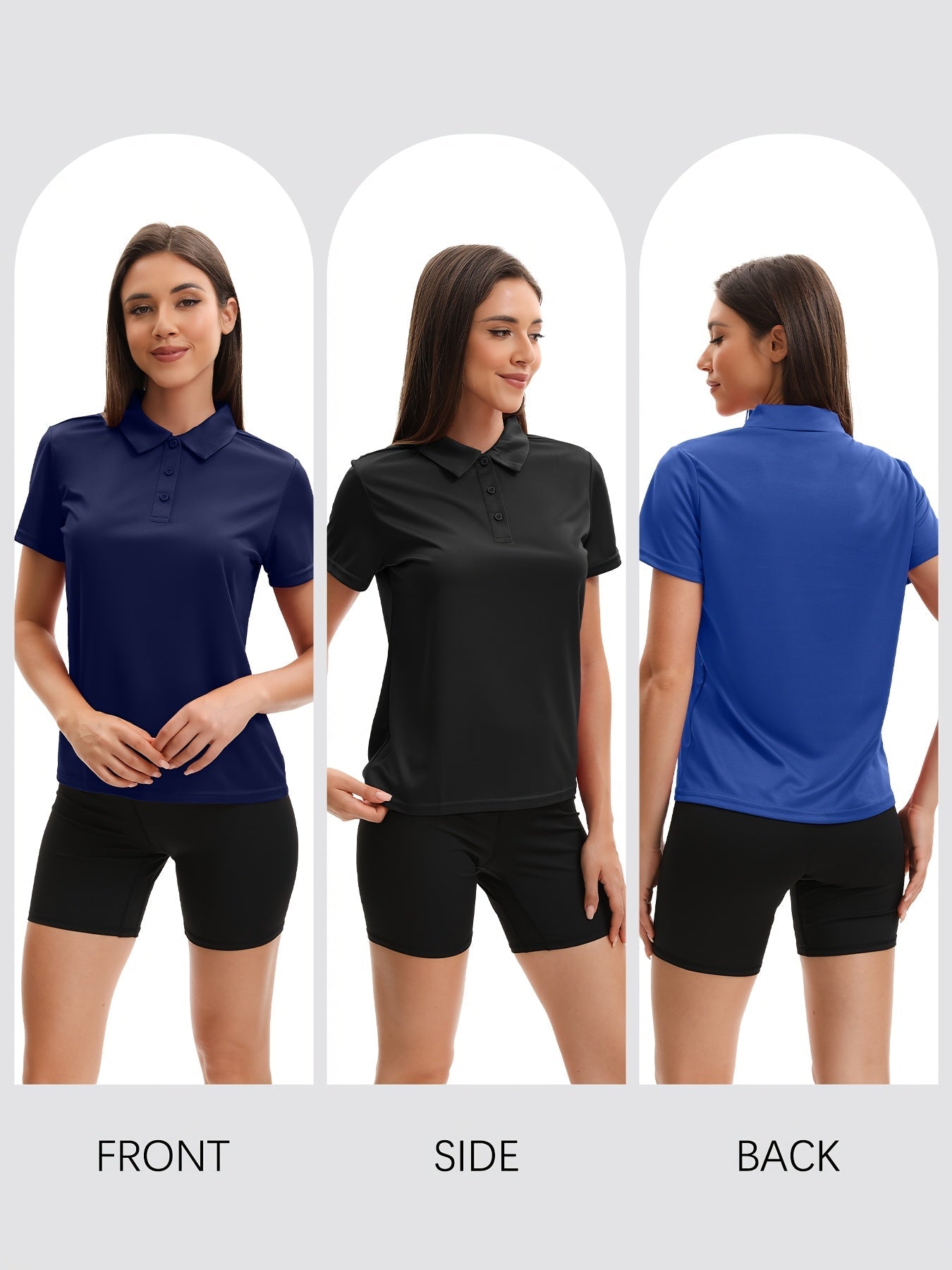 Women's Classic Polo Shirt - Short Sleeve detail view