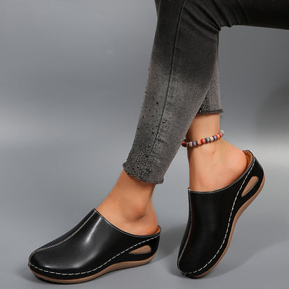 Women's Clogs & Mules - Lightweight Platform Sole for Everyday Wear – view 2