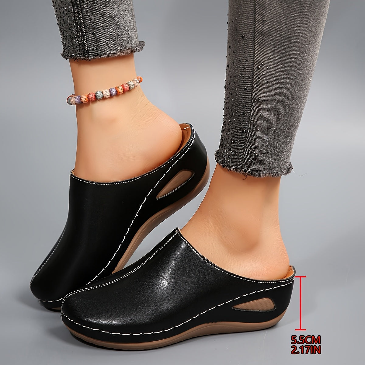 Women's Clogs & Mules - Lightweight Platform Sole for Everyday Wear – view 4