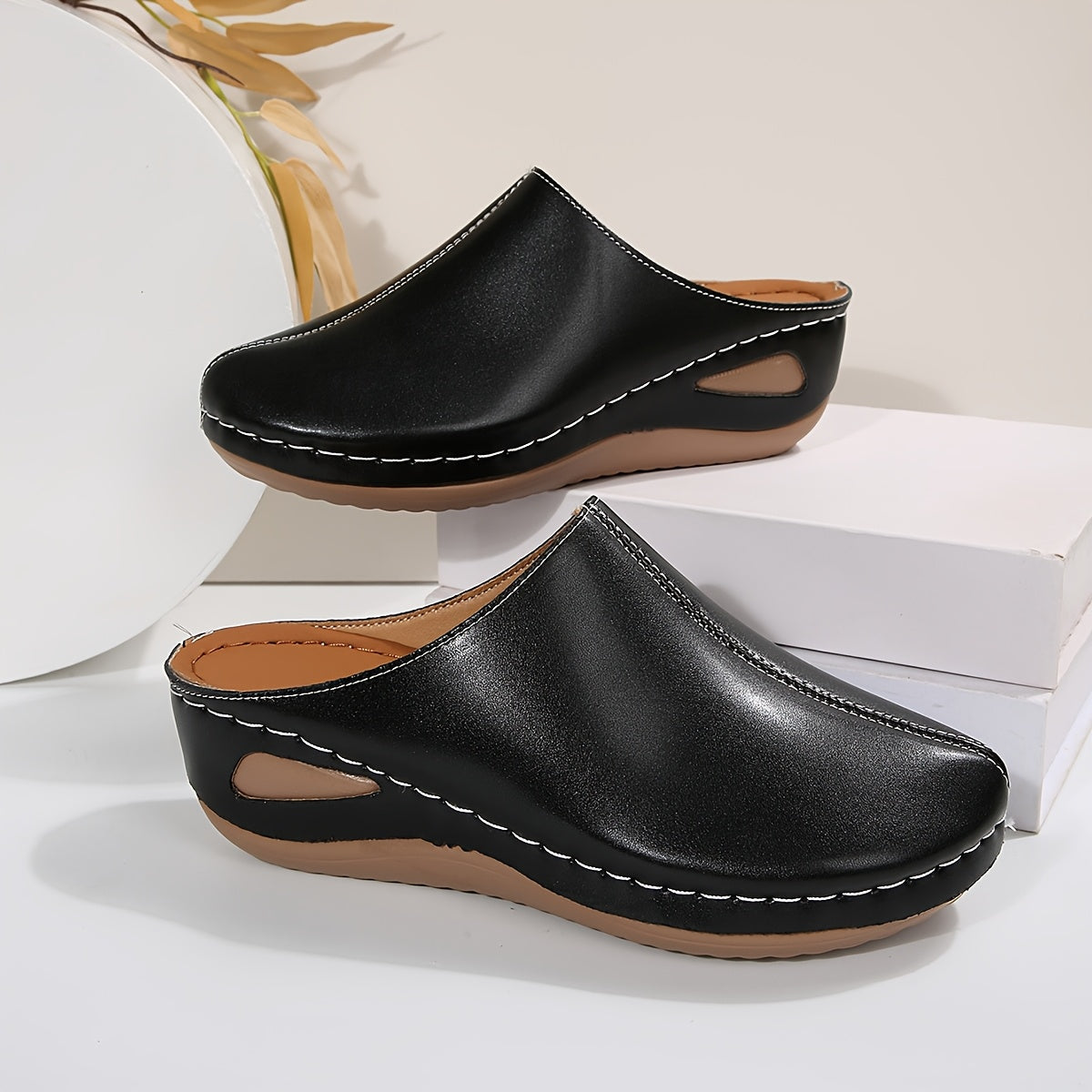 Women's Clogs & Mules - Lightweight Platform Sole for Everyday Wear – view 5