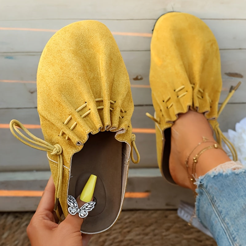 Women's Clogs & Mules – Slip-On Platform for Everyday Wear – Yellow option – view 3