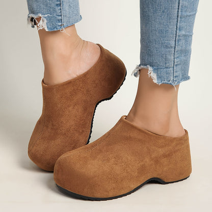 Women's Clogs & Mules – Wide Fit Slip-On for Everyday Wear – Khaki option – view 3