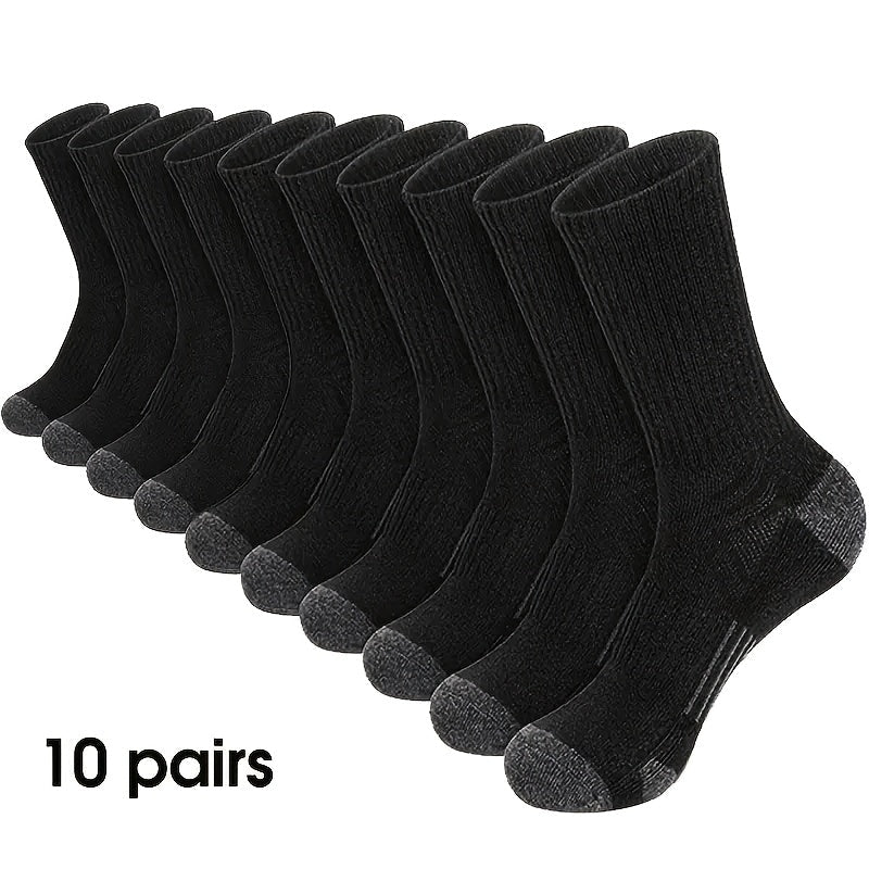 Women's Colorblock Crew Socks - 10-Pair Pack – main product image