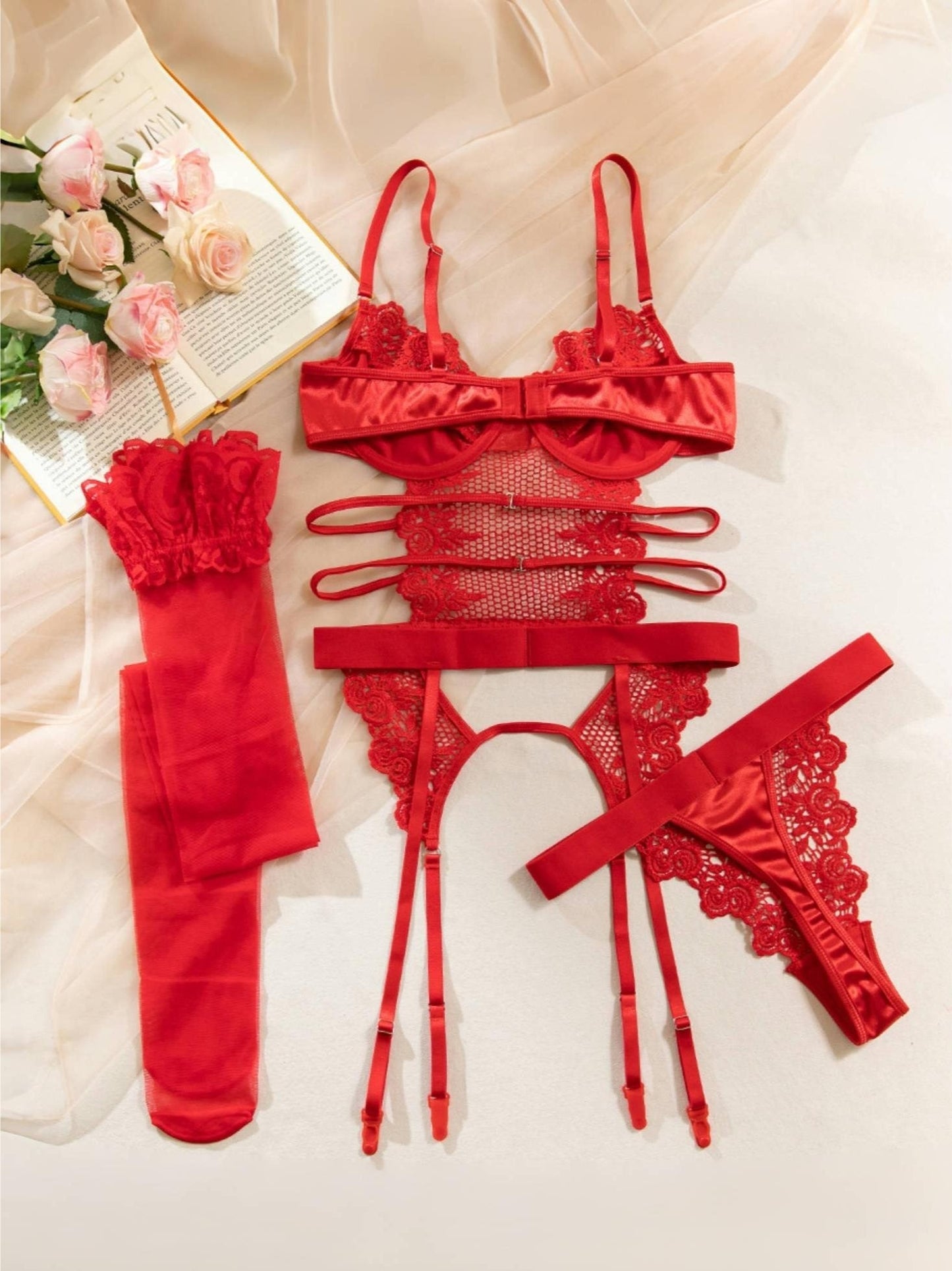 Women's Costume - Satin Lace – view 2