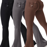 Black + Gray + Dark Brown