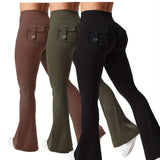 Dark brown + military green + black