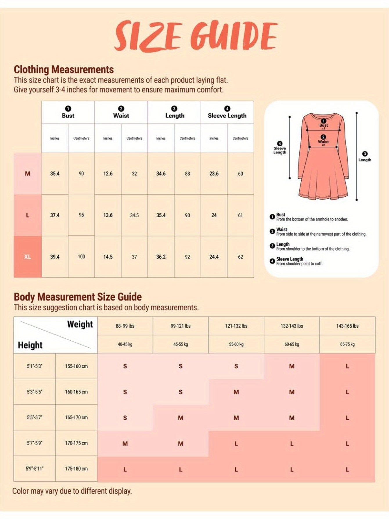 Women's Costume – Women's Mixed Color Polyester Dress – view 2