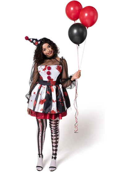 Women's Costume – Women's Mixed Color Polyester Dress – view 3