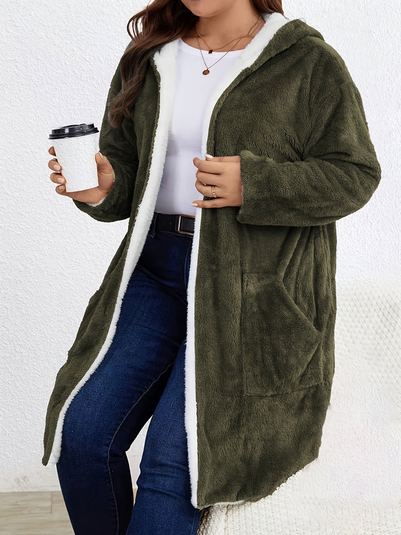 Women's Cozy Pullover Jacket – main product image
