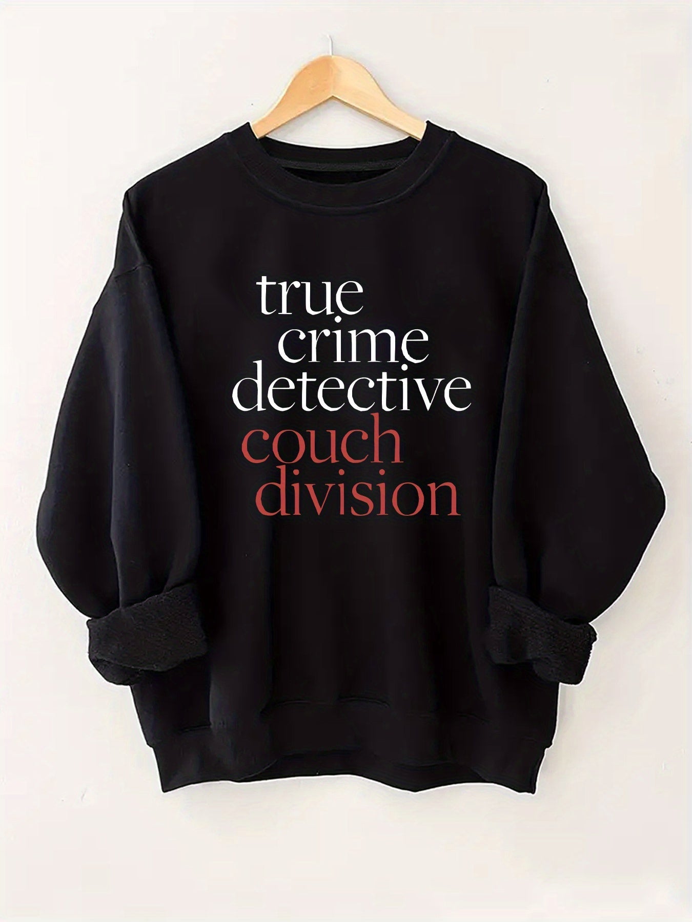 Women's Crew Neck Sweater - Stretch Comfort – main product image