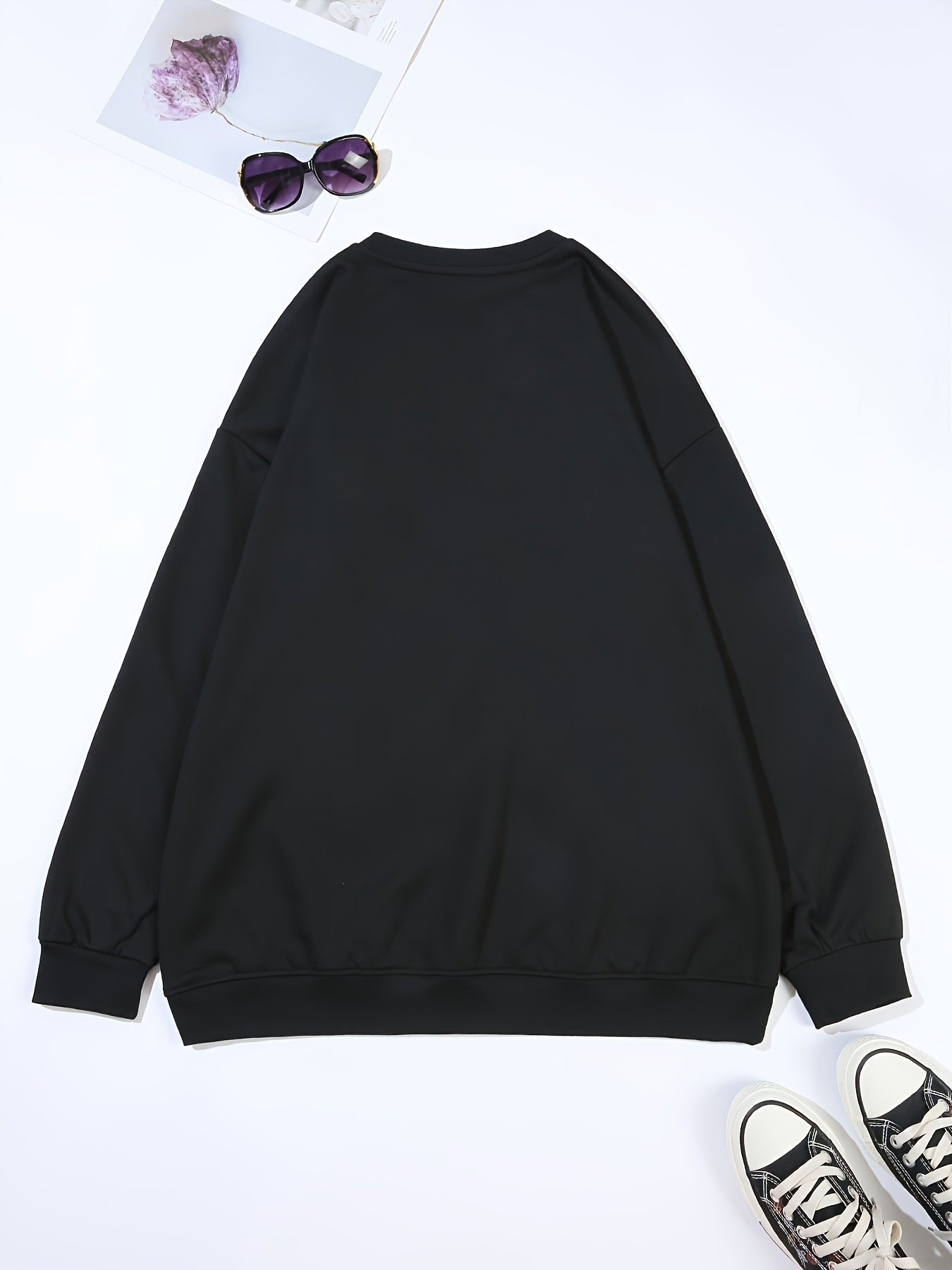 Women's Crew Neck Sweater - Stretch Comfort detail view