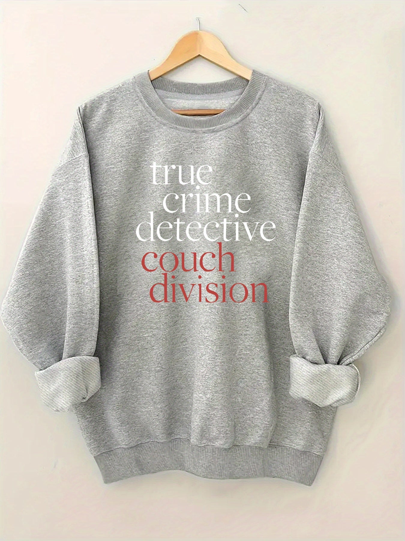 Women's Crew Neck Sweater - Stretch Comfort detail view