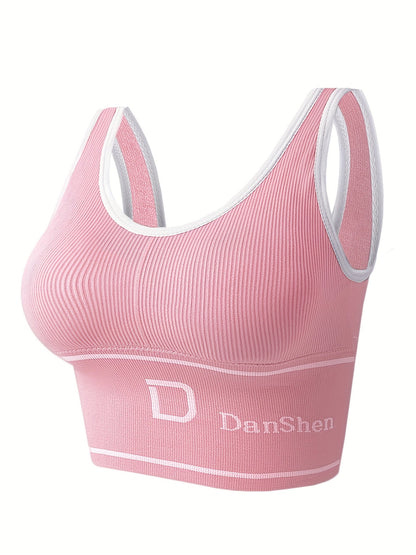 Women's Cross-Back Sports Bra - Removable Pads, High Support detail view