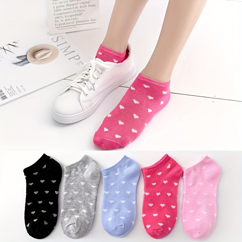 Women's Cute Print Ankle Socks - 20-Pair Pack – Pairs Random Candy – view 6