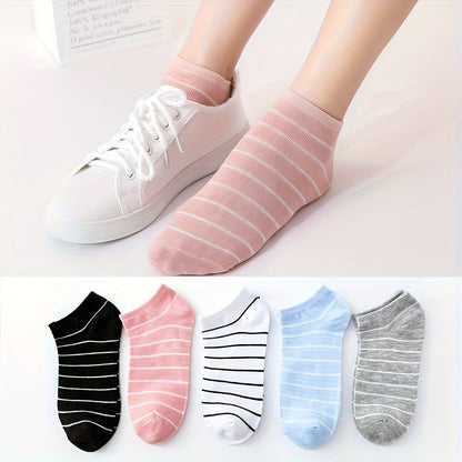 Women's Cute Print Ankle Socks - 20-Pair Pack – Pairs Random Candy – view 7