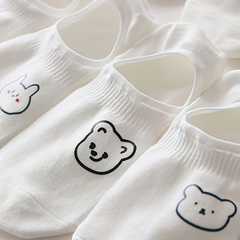 Women's Cute Print Socks - 20-Pair Pack – Pairs Anime Animal – view 4