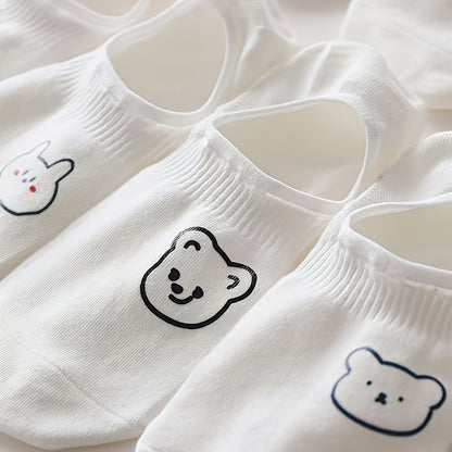 Women's Cute Print Socks - 20-Pair Pack – Pairs Anime Animal – view 4