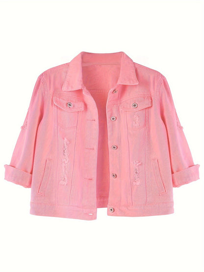 Women's Denim Jacket - Layering – 10-Variant Selection detail view