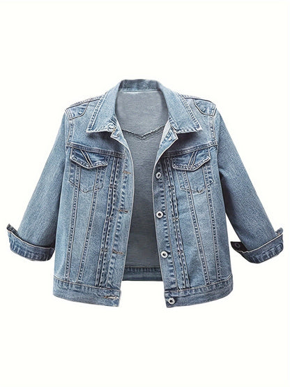 Women's Denim Jacket - Layering – 10-Variant Selection detail view