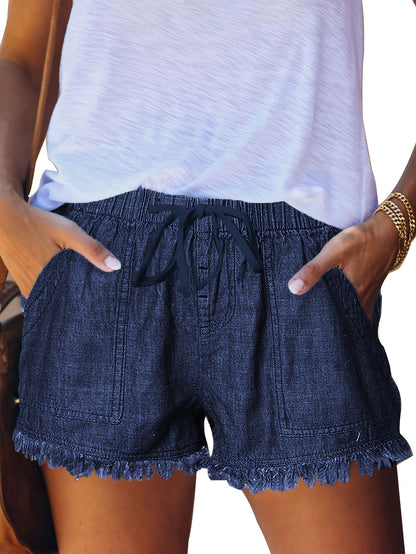 Women's Denim Shorts - Stretch Active – Relaxed Fit detail view