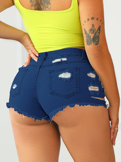 Women's Denim Shorts - Stretch Active – Slim Fit detail view
