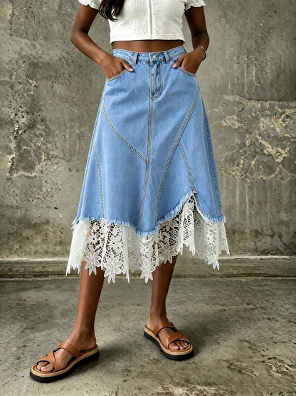 Women's Denim Skirt – view 2