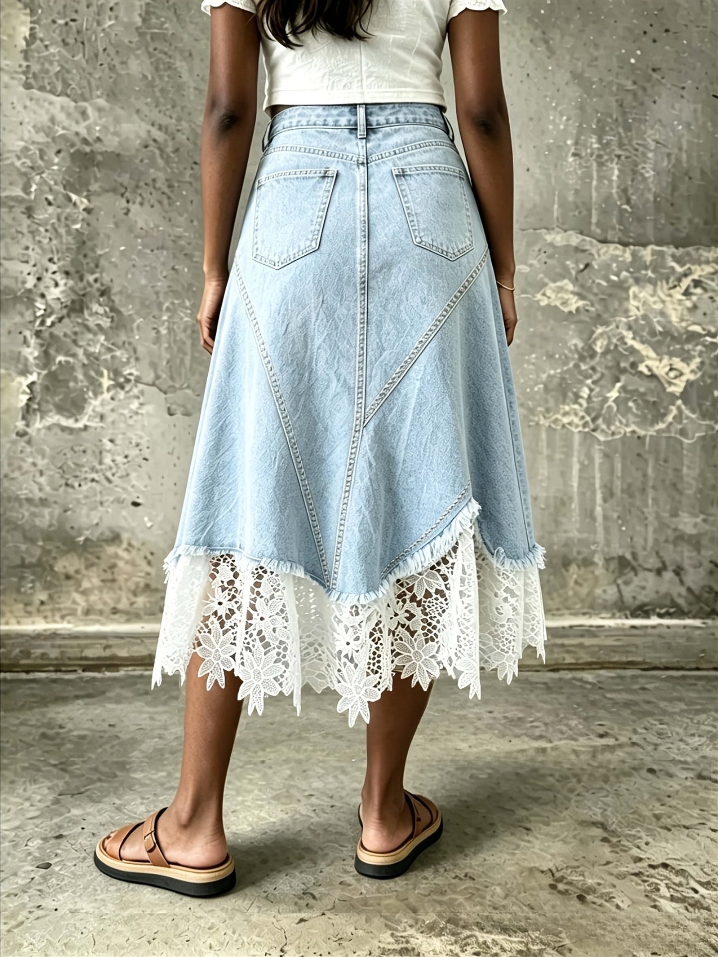 Women's Denim Skirt – view 3