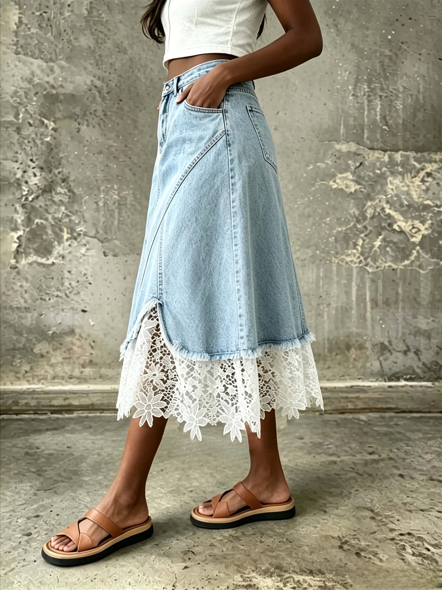 Women's Denim Skirt – view 8
