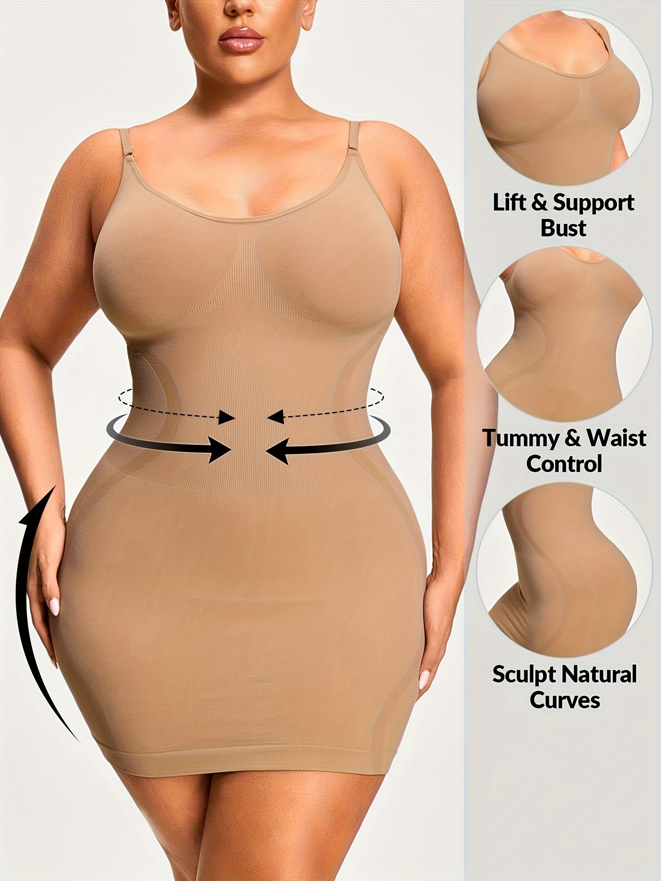 Women's Dress – Beige option – view 2