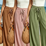 Caramel + Army Green + Pink