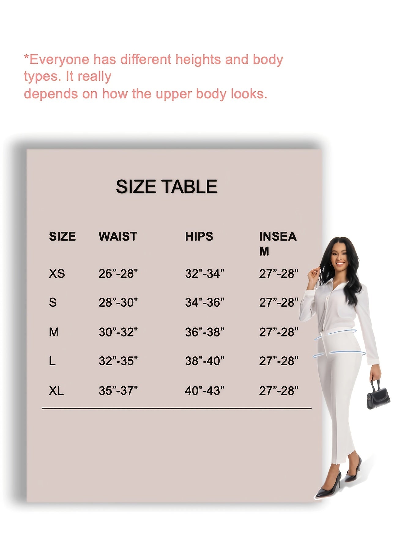 Women's Dress Pants - Everyday Comfort – Black / Red detail view