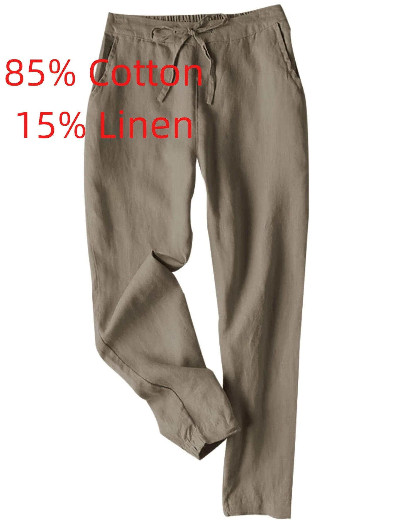 Women's Dress Pants - High Waist Relaxed fit detail view