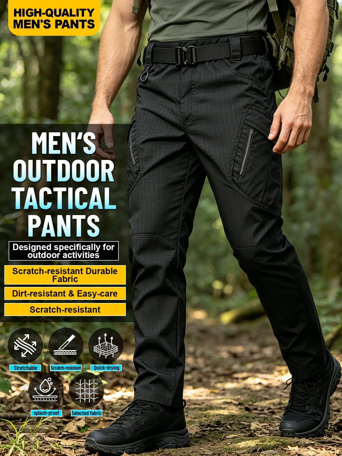Women's Dress Pants - Quick Dry With Pockets – view 10