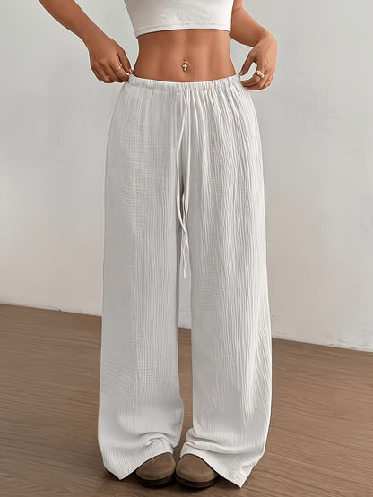 Women's Dress Pants - Wide-Leg Fit – 3-Color Selection detail view