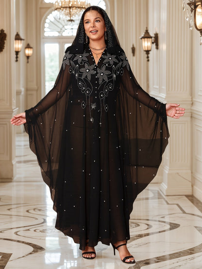 Women's Embellished Cape - Relaxed Fit detail view