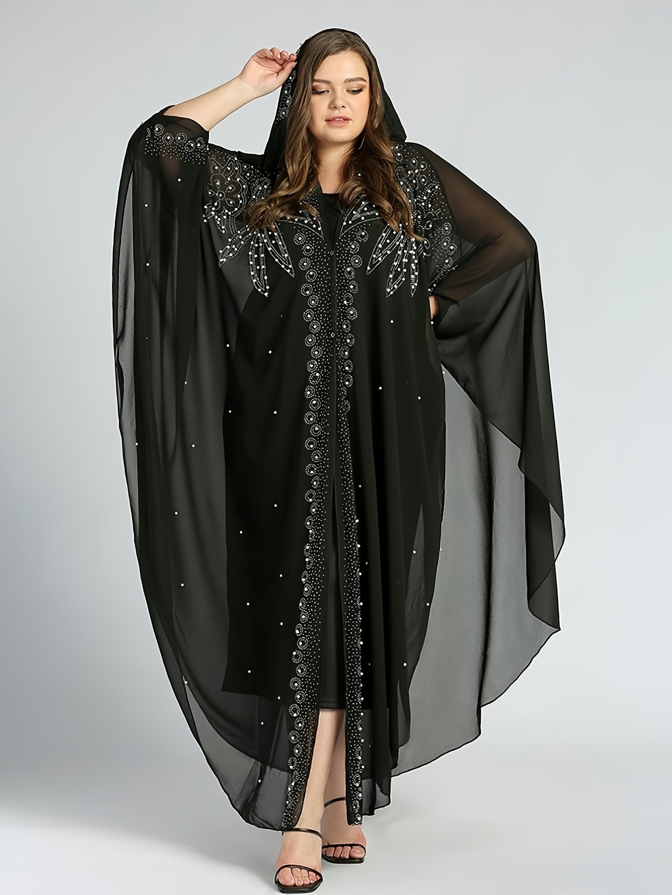 Women's Embellished Shawl - Relaxed Fit – view 14
