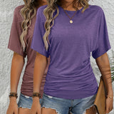 Dark Brown + Purple