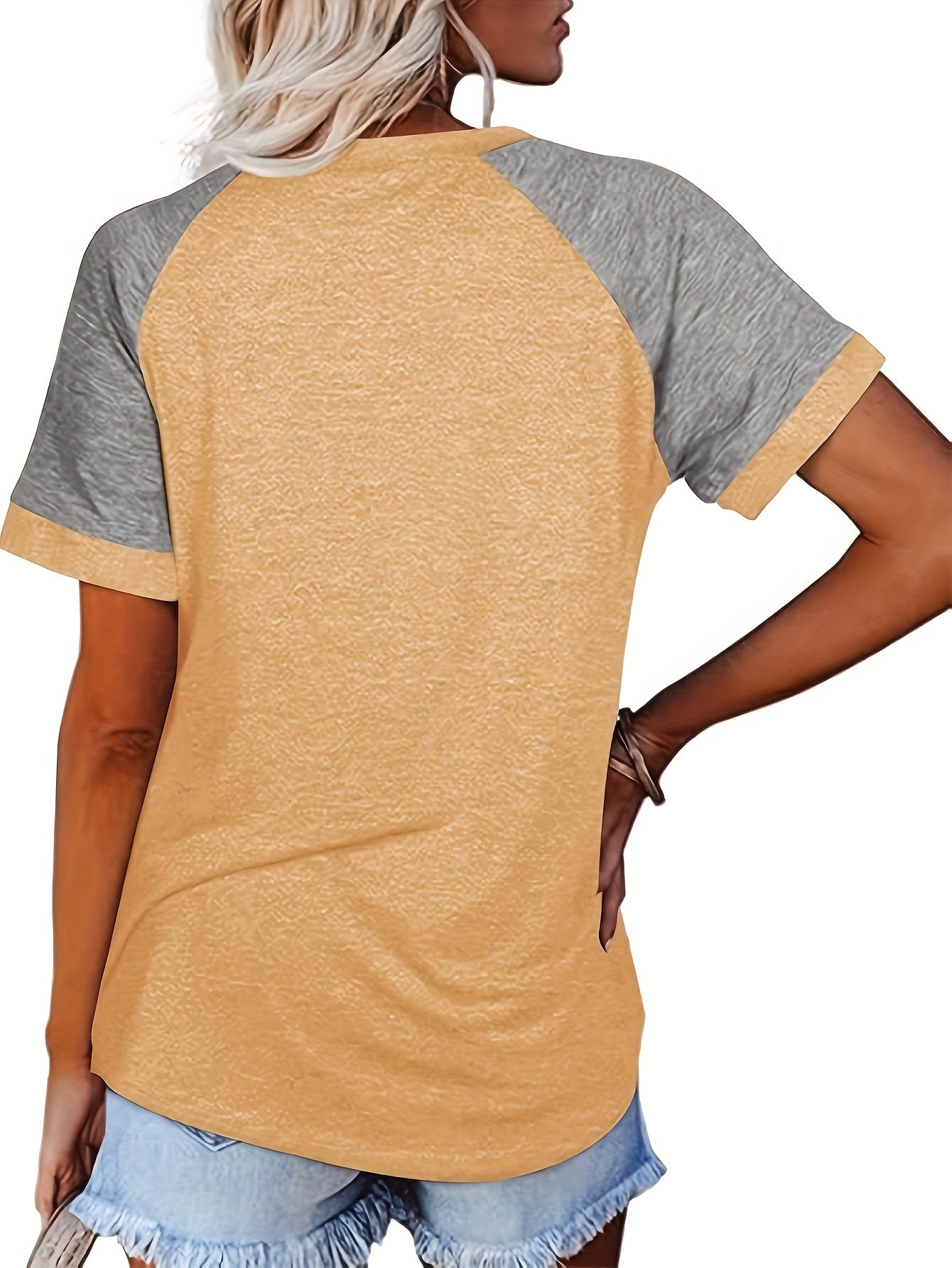 Women's Essential T-Shirt - 3-Pack Round Neck Short Sleeve – 7-Variant Selection detail view
