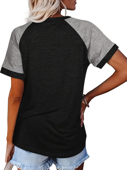 Women's Essential T-Shirt - 3-Pack Round Neck Short Sleeve – 7-Variant Selection detail view