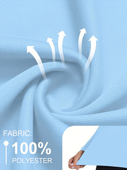 Women's Essential T-Shirt - 5-Pack Round Neck Long Sleeve detail view