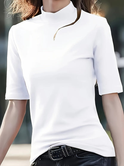Women's Essential T-Shirt - Crew Neck Short Sleeve – 7-Color Selection detail view